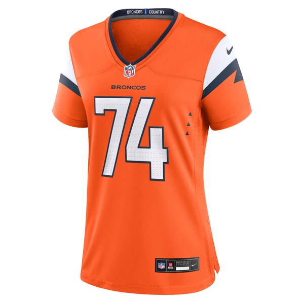 Ben Powers Denver Broncos Nike Women's Team Game Jersey - Orange - Image 2
