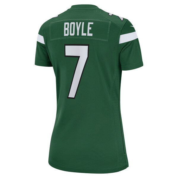 Tim Boyle New York Jets Nike Women's Game Jersey - Gotham Green - Image 2