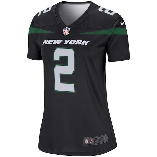Zach Wilson New York Jets Nike Women's Legend Jersey - Black - Image 2