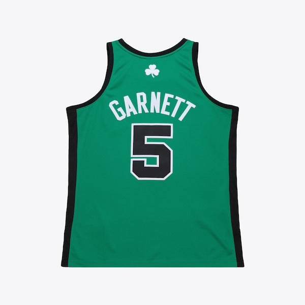 Kevin Garnett Boston Celtics 2007-08 Hardwood Classics Authentic Jersey - Kelly Green - Image 2