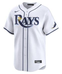 Alternative view of Tampa Bay Rays Nike Youth Home Limited Jersey - White