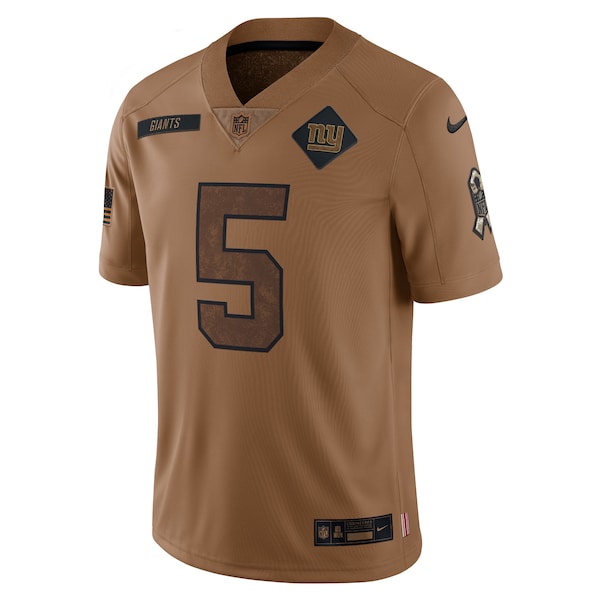 Kayvon Thibodeaux New York Giants Nike 2023 Salute To Service Limited Jersey - Brown - Image 2