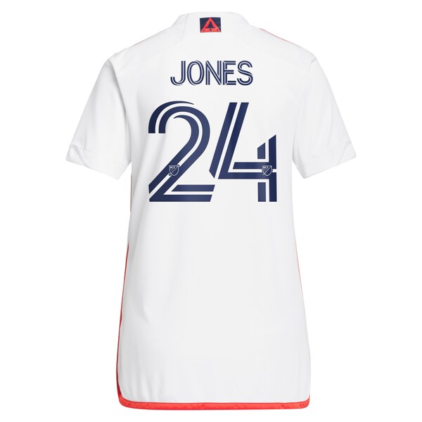 DeJuan Jones New England Revolution adidas Women's 2024 Defiance Replica Jersey - White - Image 3
