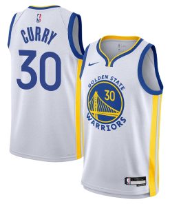 Stephen Curry Golden State Warriors Nike Youth Performance Swingman Jersey - Association Edition - White