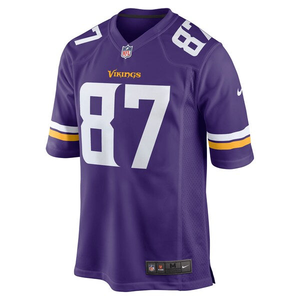 T.J. Hockenson Minnesota Vikings Nike Game Player Jersey - Purple - Image 2