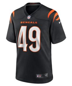 Alternative view of Joe Bachie Cincinnati Bengals Nike Game Jersey - Black