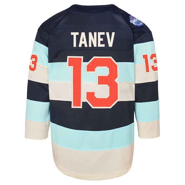 Brandon Tanev Seattle Kraken Youth 2024 NHL Winter Classic Premier Player Jersey - Deep Sea Blue - Image 3
