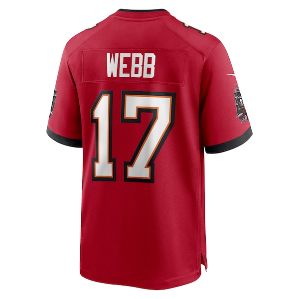 Raleigh Webb Tampa Bay Buccaneers Nike Game Jersey - Red - Image 3