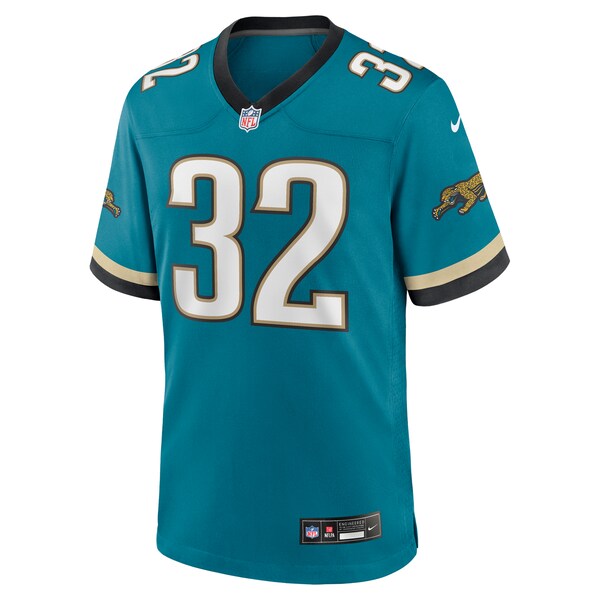 Maurice Jones-Drew Jacksonville Jaguars Nike Prowler Throwback Retired Player Game Jersey - Teal - Image 2