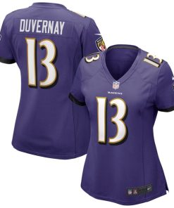 Devin Duvernay Baltimore Ravens Nike Women's Game Jersey - Purple