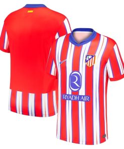Alternative view of Atletico de Madrid Nike 2024/25 Home Replica Jersey - Red/White