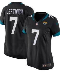 Byron Leftwich Jacksonville Jaguars Nike Women's Alternate Retired Player Game Jersey - Black/Teal