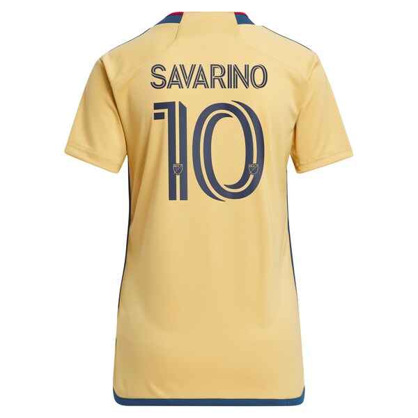 Jefferson Savarino Real Salt Lake adidas Women's 2024 The Beehive State Kit Replica Player Jersey - Gold - Image 3