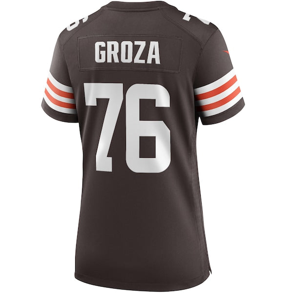 Lou Groza Cleveland Browns Nike Women's Game Retired Player Jersey - Brown - Image 3