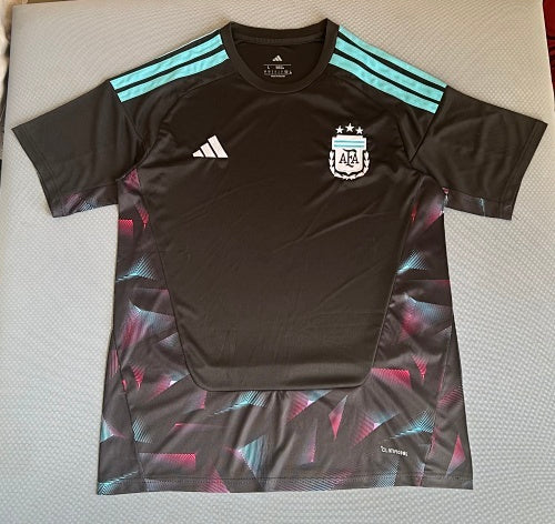 Argentina National Team Adidas 2026 Away Jersey - Black / Light Blue - Image 3