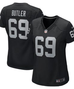Adam Butler Las Vegas Raiders Nike Women's  Game Jersey -  Black