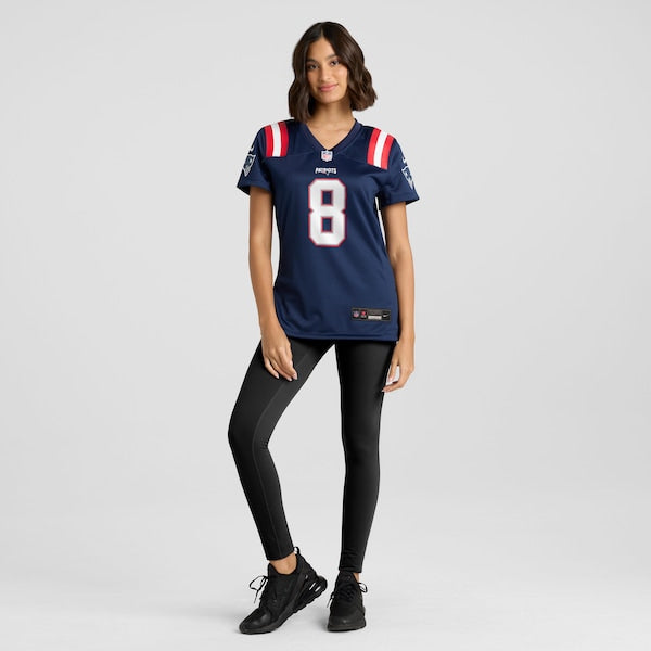 Stefon Diggs New England Patriots Nike Women's Game Jersey - Navy