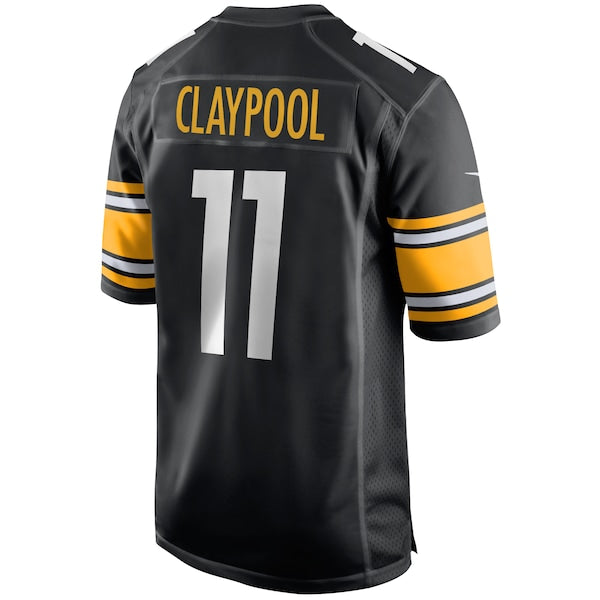 Chase Claypool Pittsburgh Steelers Nike Game Jersey - Black - Image 3