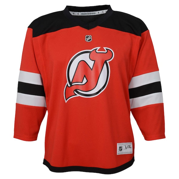 New Jersey Devils Youth Replica Jersey - Red - Image 2
