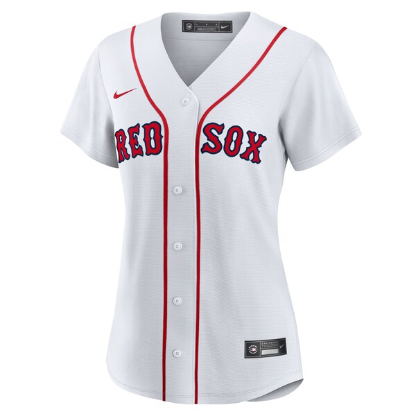 Connor Wong Boston Red Sox Nike Women's Home Replica Jersey - White - Image 2