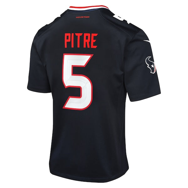 Jalen Pitre Houston Texans Nike Youth Game Jersey - Navy - Image 3