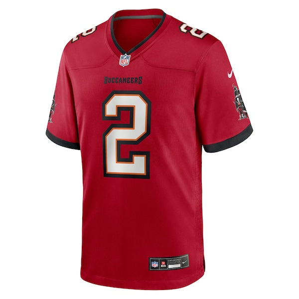 Emeka Egbuka Tampa Bay Buccaneers Nike Team Game Jersey - Red - Image 2