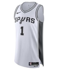 Alternative view of Victor Wembanyama San Antonio Spurs Nike Authentic Jersey - Association Edition - White