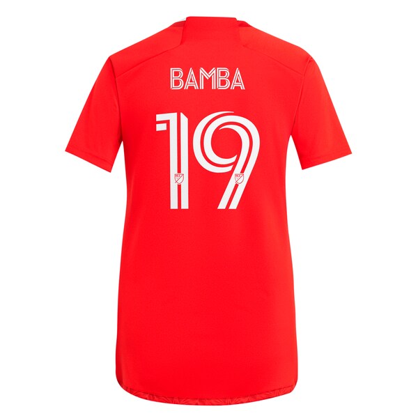 Jonathan Bamba Chicago Fire adidas Women's 2024 Return To Red Replica Player Jersey - Red - Image 3