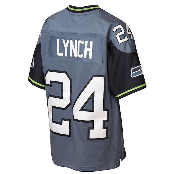 Marshawn Lynch Seattle Seahawks Legacy Jersey - Blue - Image 3