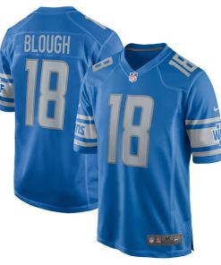David Blough Detroit Lions Nike Team Game Jersey -  Blue