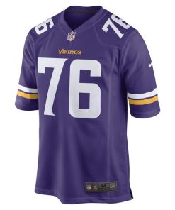 Alternative view of T.Y. McGill Jr. Minnesota Vikings Nike Game Player Jersey - Purple