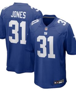 Nic Jones New York Giants Nike Team Game Jersey -  Royal