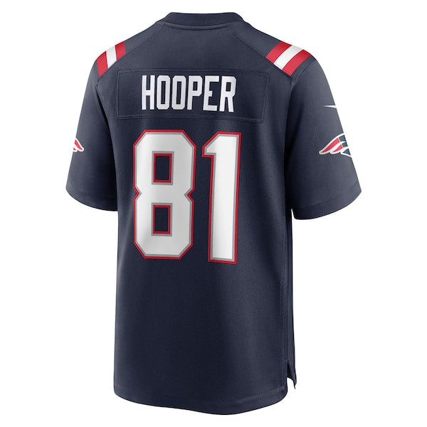 Austin Hooper New England Patriots Nike Game Jersey - Navy - Image 3