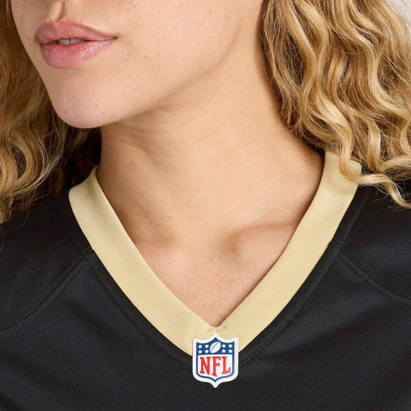 Tyler Shough New Orleans Saints Nike Women's Game Jersey - Black - Image 8