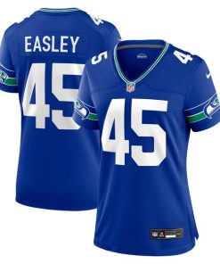 Kenny Easley Seattle Seahawks Nike Women's Throwback Retired Player Game Jersey - Royal/Navy