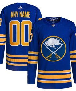 Buffalo Sabres adidas  Home  Primegreen Authentic Custom Jersey - Royal