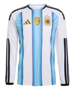Alternative view of Argentina National Team adidas FIFA x World Cup 2026 Home Replica Long Sleeve Jersey - White