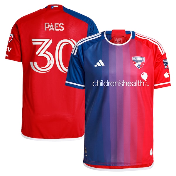 Maarten Paes FC Dallas adidas 2024 After Burner Authentic Player Jersey?ยจC Navy
