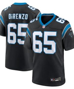 J.D. DiRenzo Carolina Panthers Nike  Game Jersey -  Black