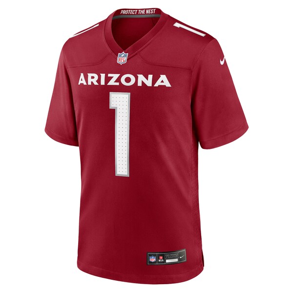Kyler Murray Arizona Cardinals Nike Game Player Jersey - Cardinal/White - Image 3