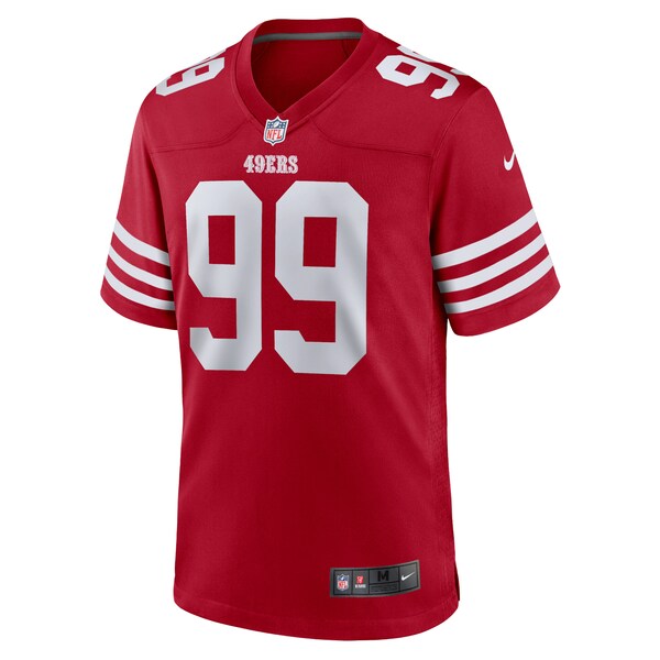 Javon Kinlaw San Francisco 49ers Nike Team Player Game Jersey - Scarlet - Image 3