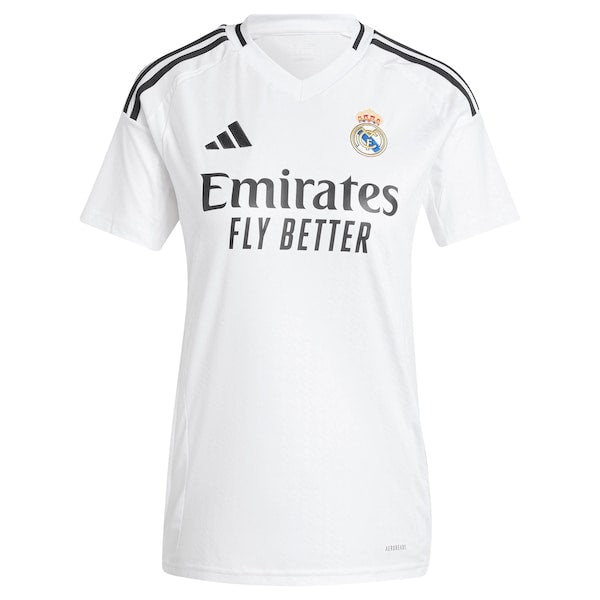 Jude Bellingham Los Merengues adidas Women's 2024/25 Home Replica Player Jersey - White - Image 2