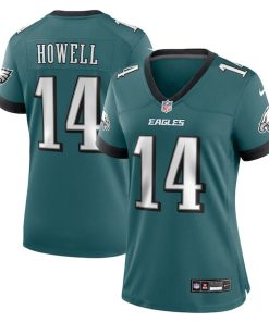 Sam Howell Philadelphia Eagles Nike Women's Team Game Jersey - Midnight Green