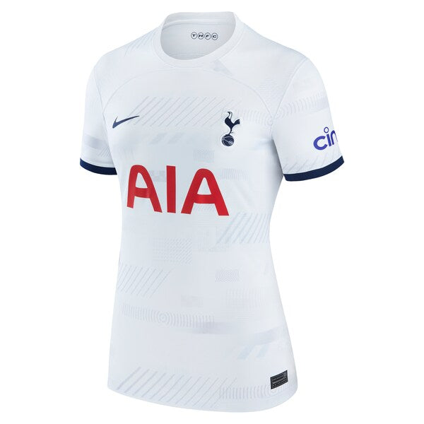 Tottenham Hotspur Nike Women's Home 2023/24 Custom Replica Jersey - White - Image 2