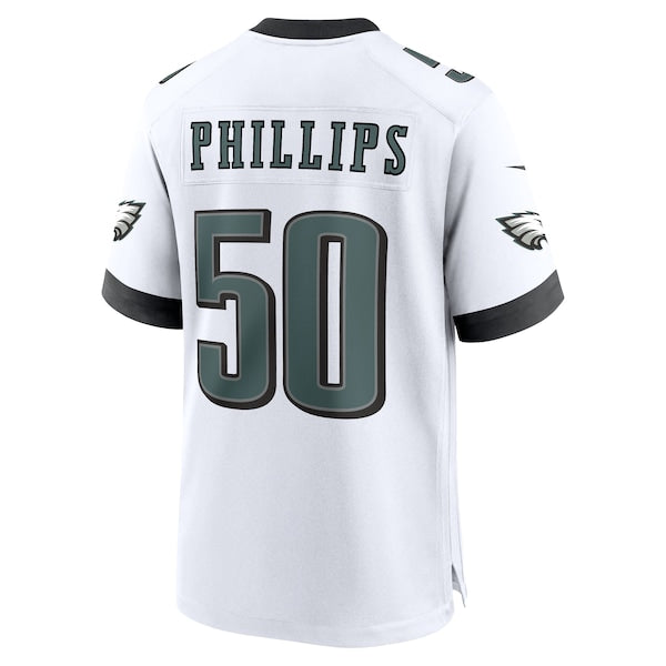 Jaelan Phillips Philadelphia Eagles Nike Game Jersey - White/Kelly Green/Green - Image 2