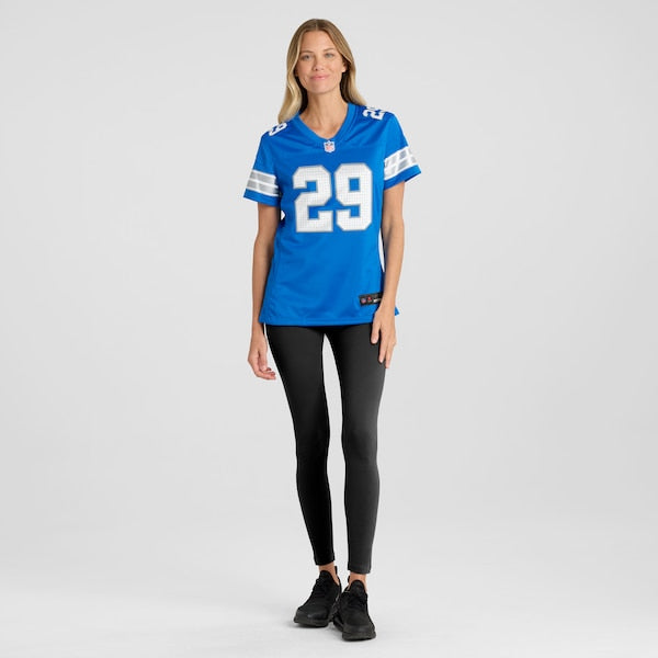 Kindle Vildor Detroit Lions Nike Women's Team Game Jersey - Blue