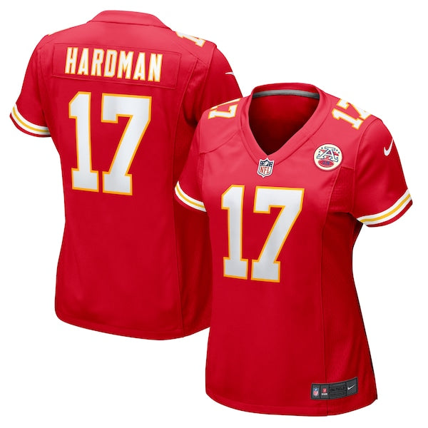 Mecole Hardman Kansas City Chiefs Nike Women's Game Jersey - Red