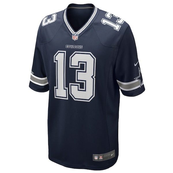 DeMarvion Overshown Dallas Cowboys Nike Game Jersey - Navy/White - Image 3