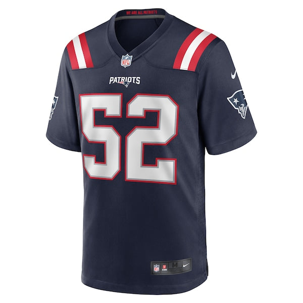 Curtis Jacobs New England Patriots Nike Game Jersey - Navy - Image 2