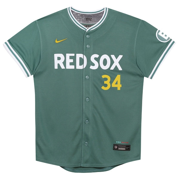 David Ortiz Boston Red Sox Nike Preschool 2025 City Connect Limited Retired Player Jersey - Green - Image 2